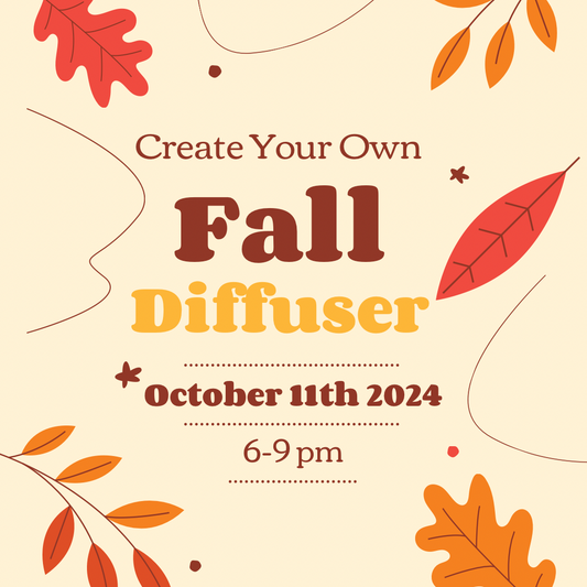 Women’s Club Private Event: Create Your Own Fall Diffuser Set