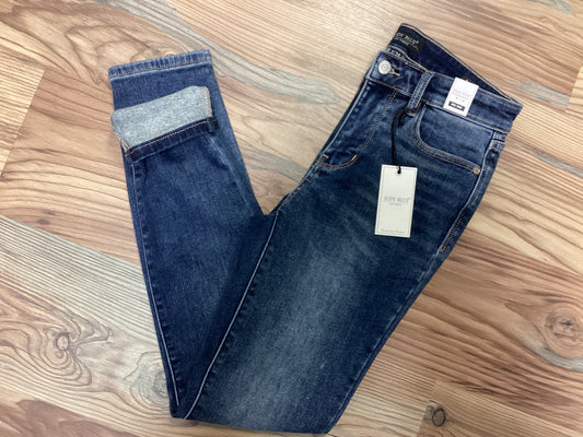 Thermal Lined Skinny Judy Blue Jeans