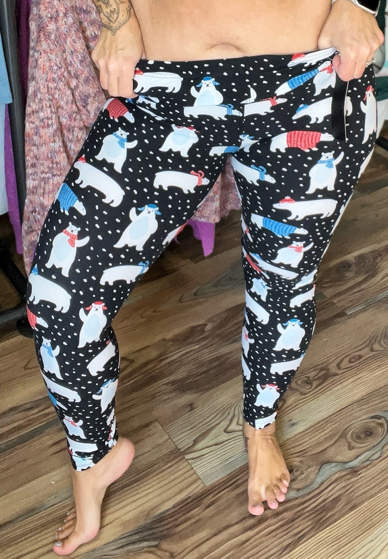 Black Friday Winter Holiday Leggings