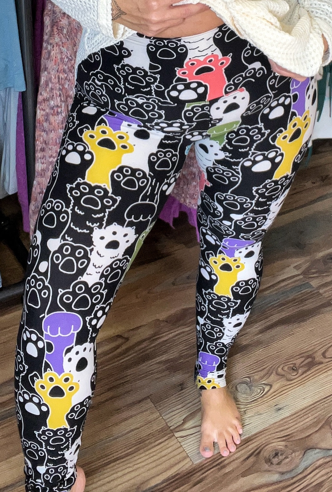 Paw Print Leggings