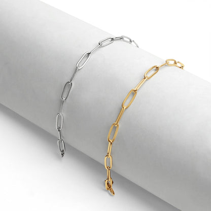 Paperclip Chain Bracelet/Anklet