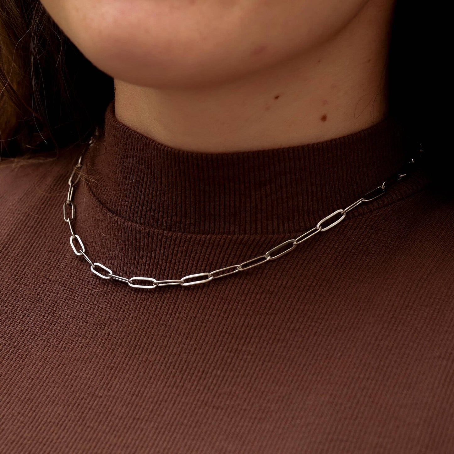 Paperclip Chain Necklace