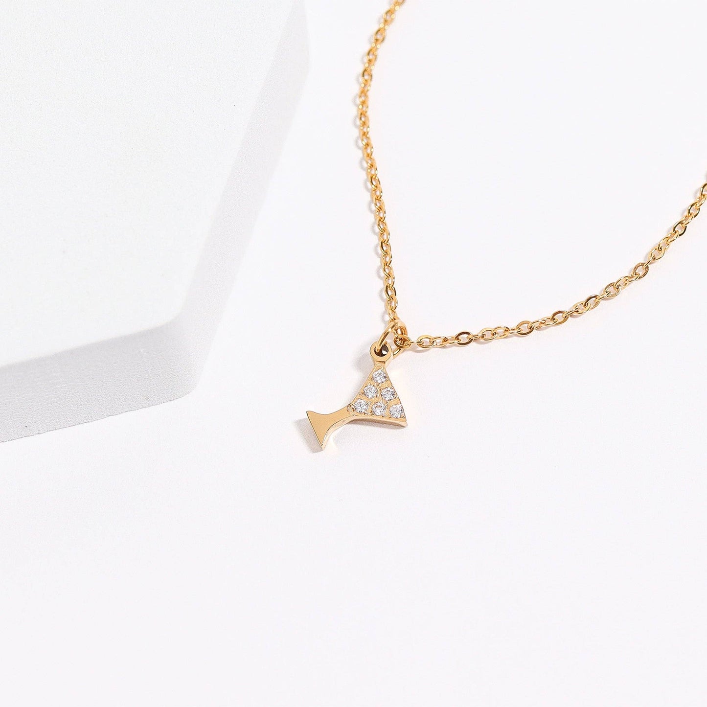 Martini Glass Charm