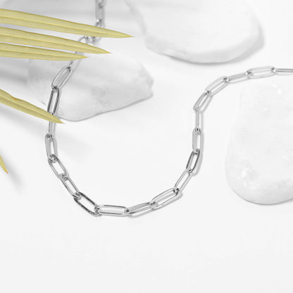 Paperclip Chain Necklace