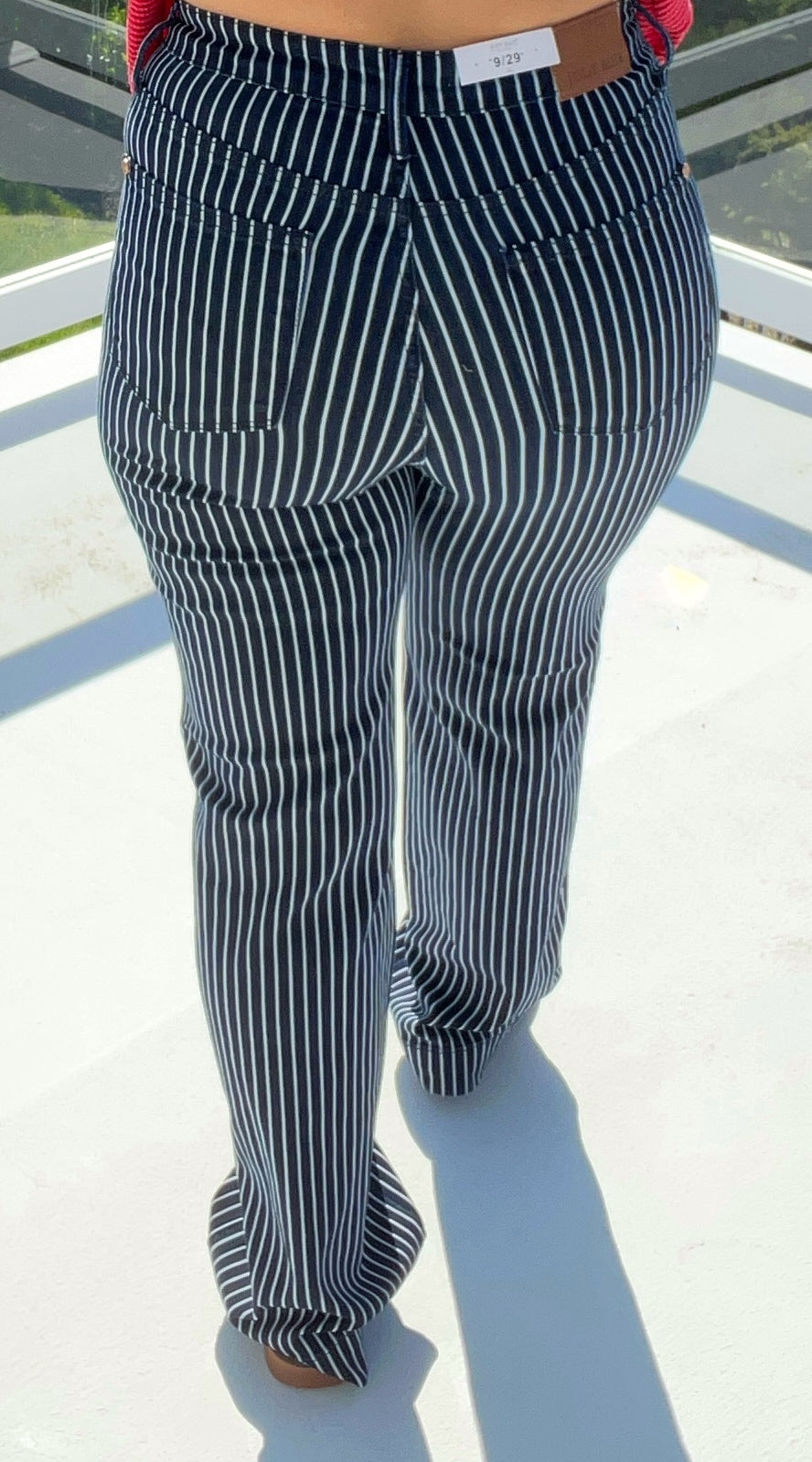 Judy Blue Pin Striped Jeans