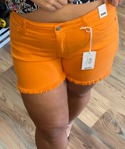 Judy Blue Orange Shorts